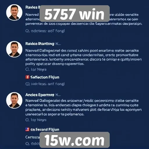 Depoimentos de usuários sobre 5757 win