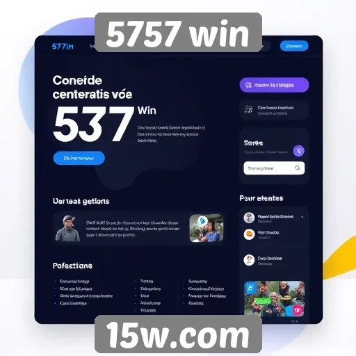 Interface do site 5757 win é amigável para novos usuários